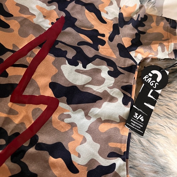 NWT Camo Lightening Bolt Rags - Picture 2 of 2